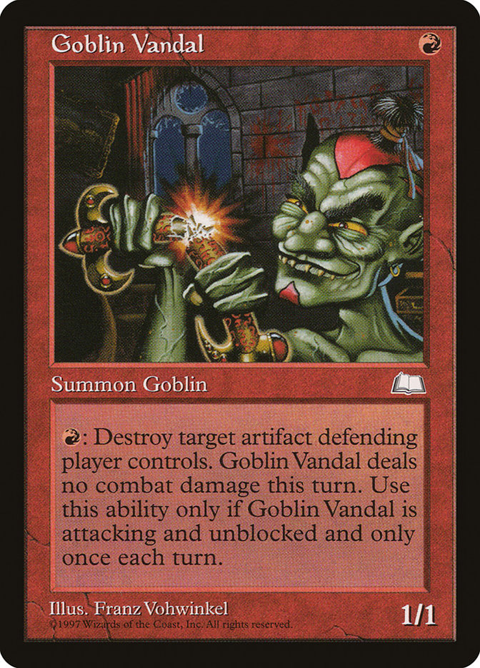 Goblin Vandal [Weatherlight] | Card Citadel