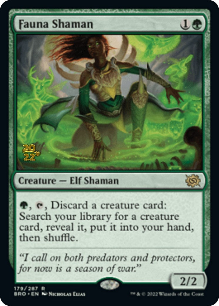 Fauna Shaman [The Brothers' War: Prerelease Promos] | Card Citadel