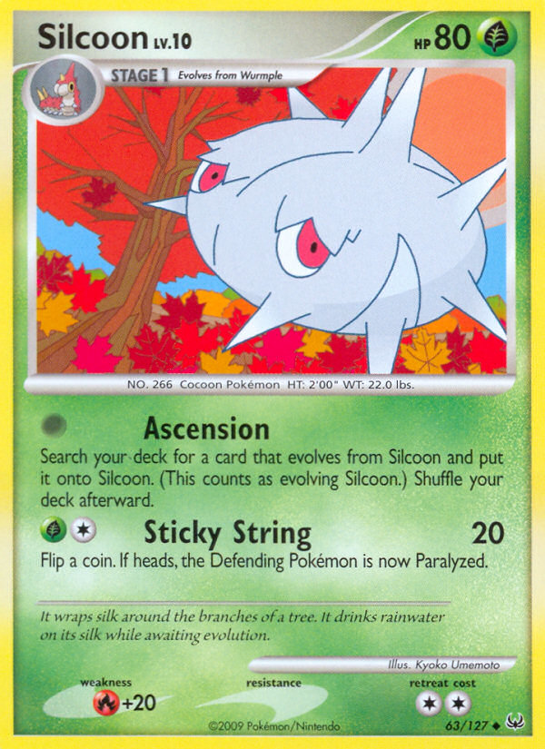 Silcoon (63/127) [Platinum: Base Set] | Card Citadel