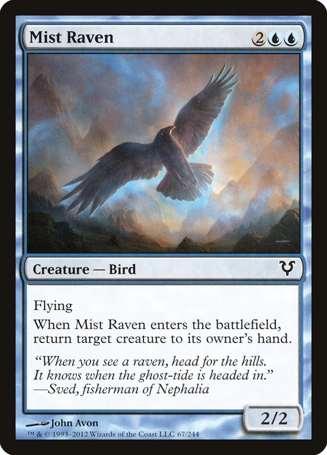 Mist Raven [Avacyn Restored] | Card Citadel