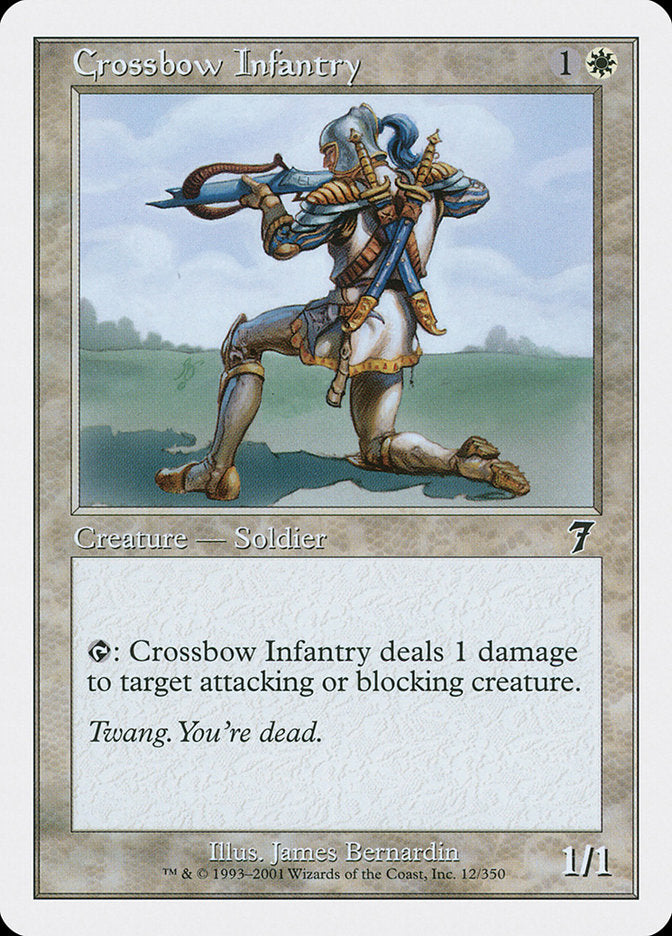 Crossbow Infantry [Seventh Edition] | Card Citadel