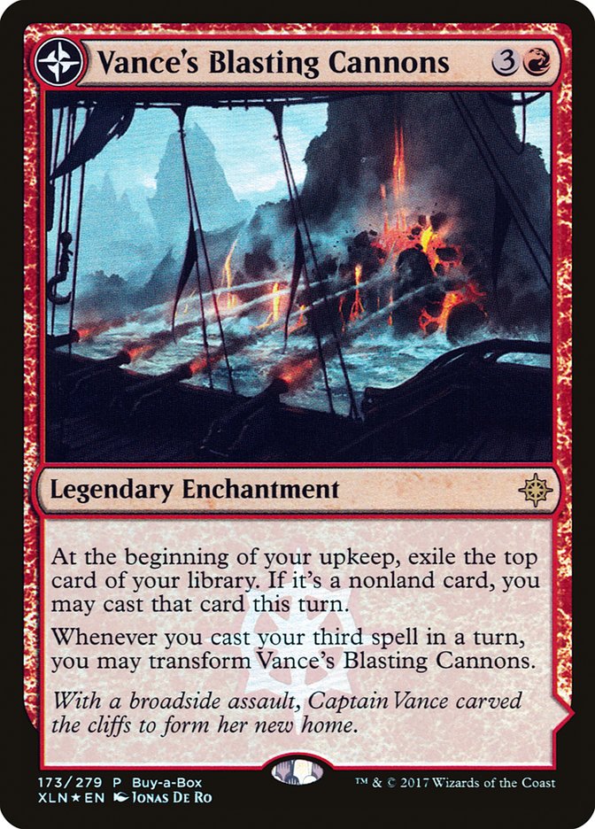Vance's Blasting Cannons [XLN Treasure Chest] | Card Citadel