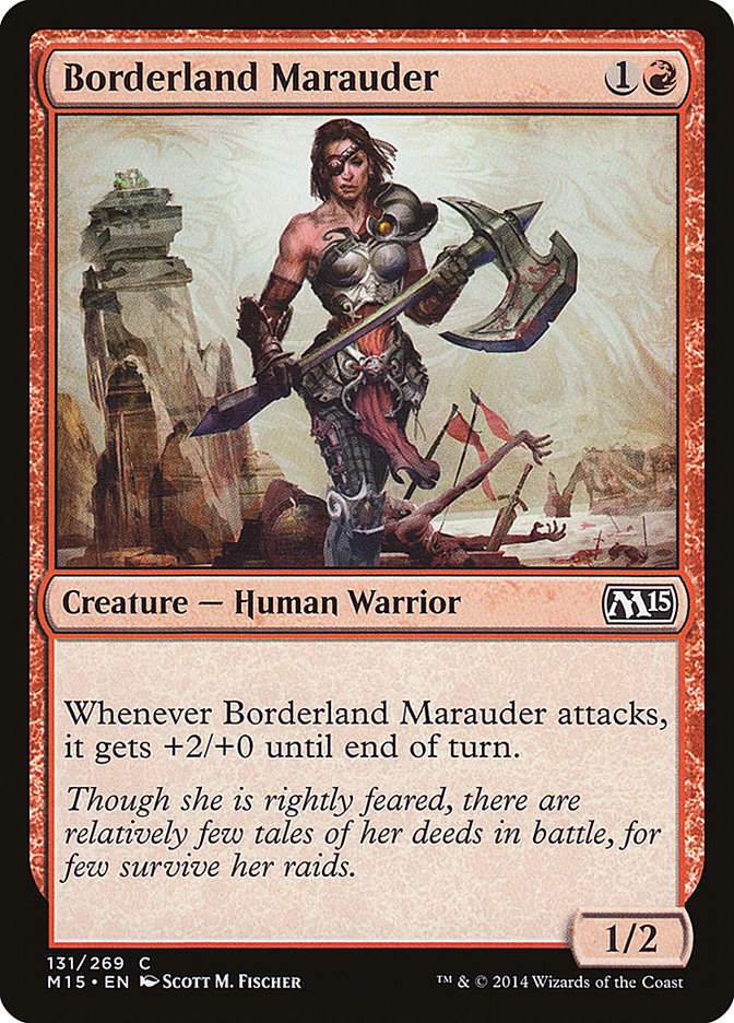 Borderland Marauder [Magic 2015] | Card Citadel