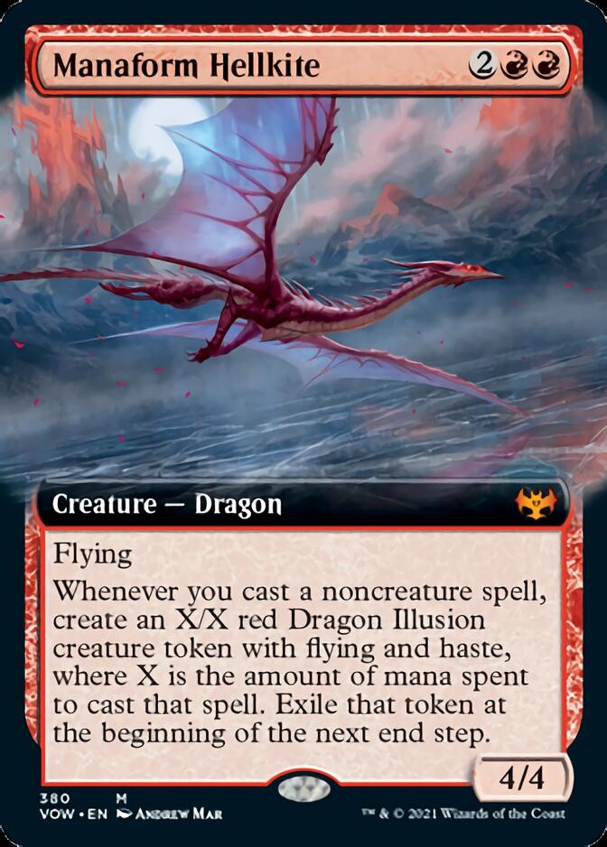 Manaform Hellkite (Extended) [Innistrad: Crimson Vow] | Card Citadel