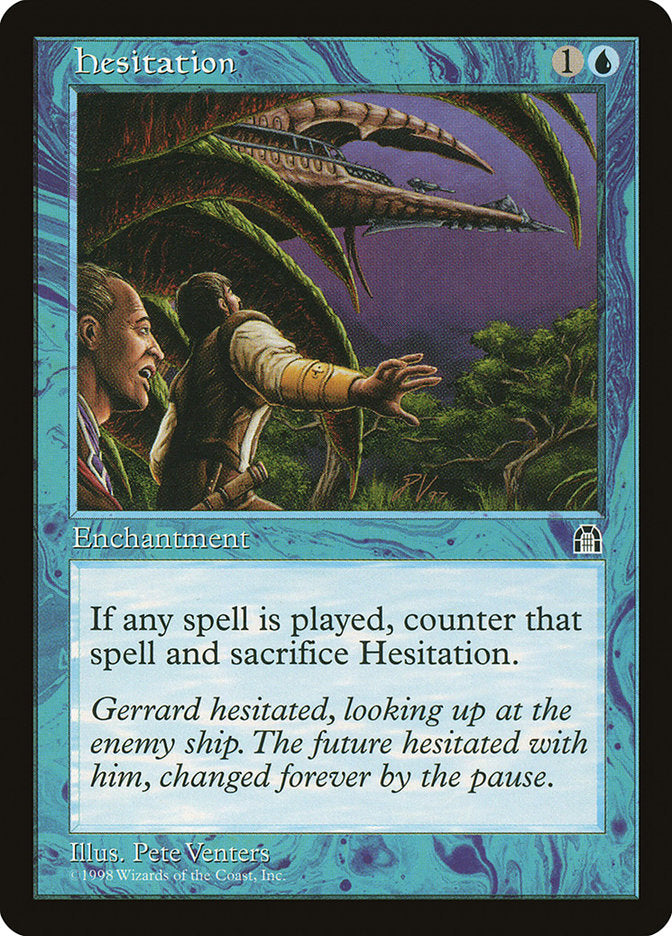 Hesitation [Stronghold] | Card Citadel