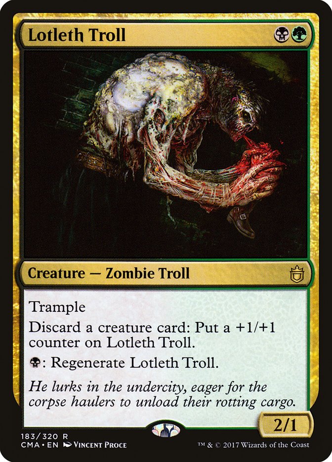 Lotleth Troll [Commander Anthology] | Card Citadel
