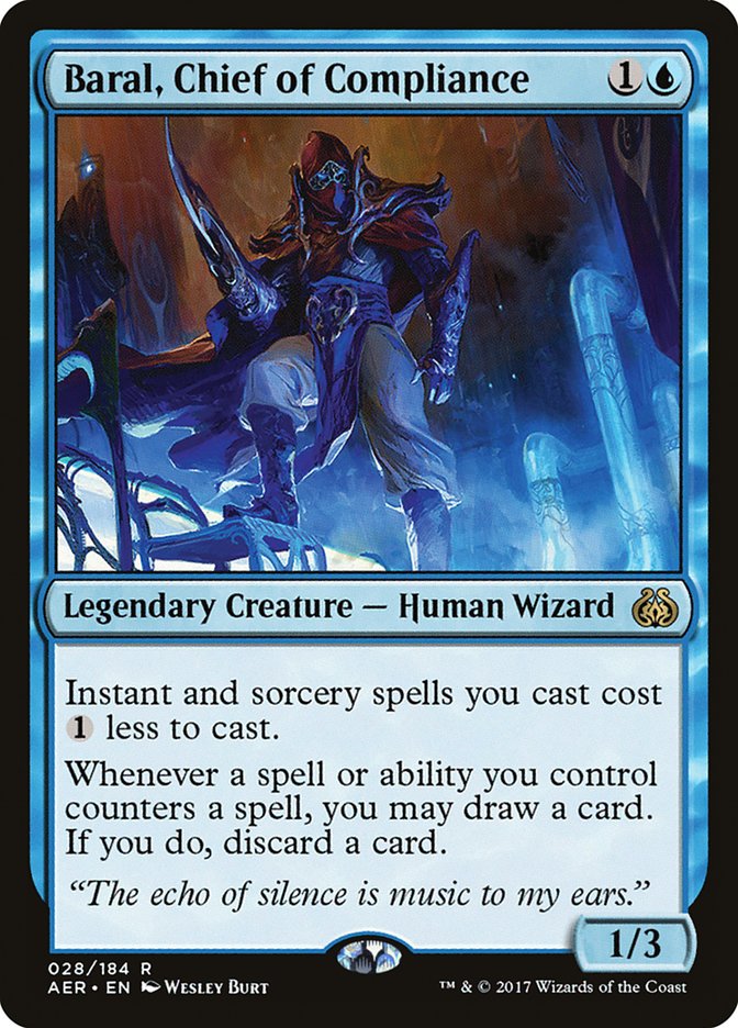 Baral, Chief of Compliance [Aether Revolt] | Card Citadel