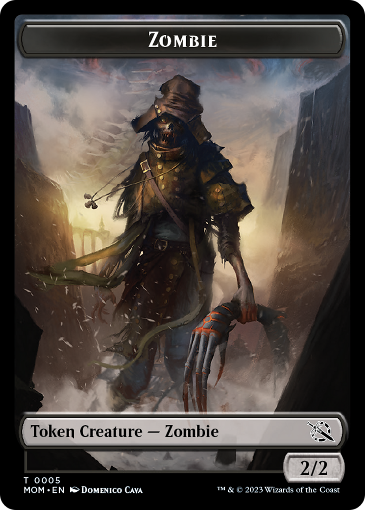 Zombie Token [March of the Machine Tokens] | Card Citadel