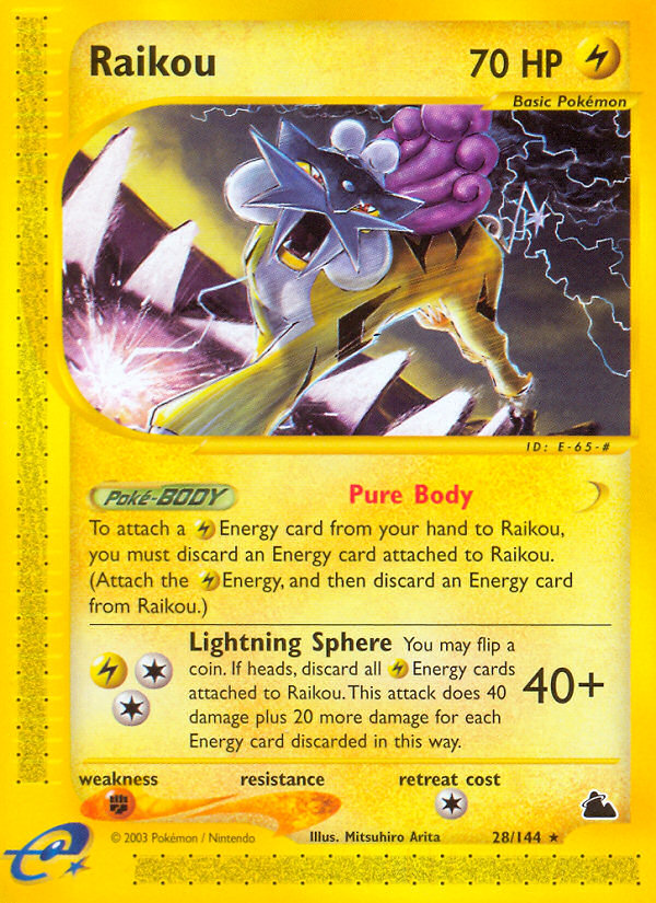 Raikou (28/144) [Skyridge] | Card Citadel