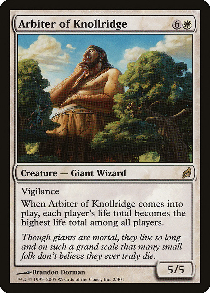 Arbiter of Knollridge [Lorwyn] | Card Citadel