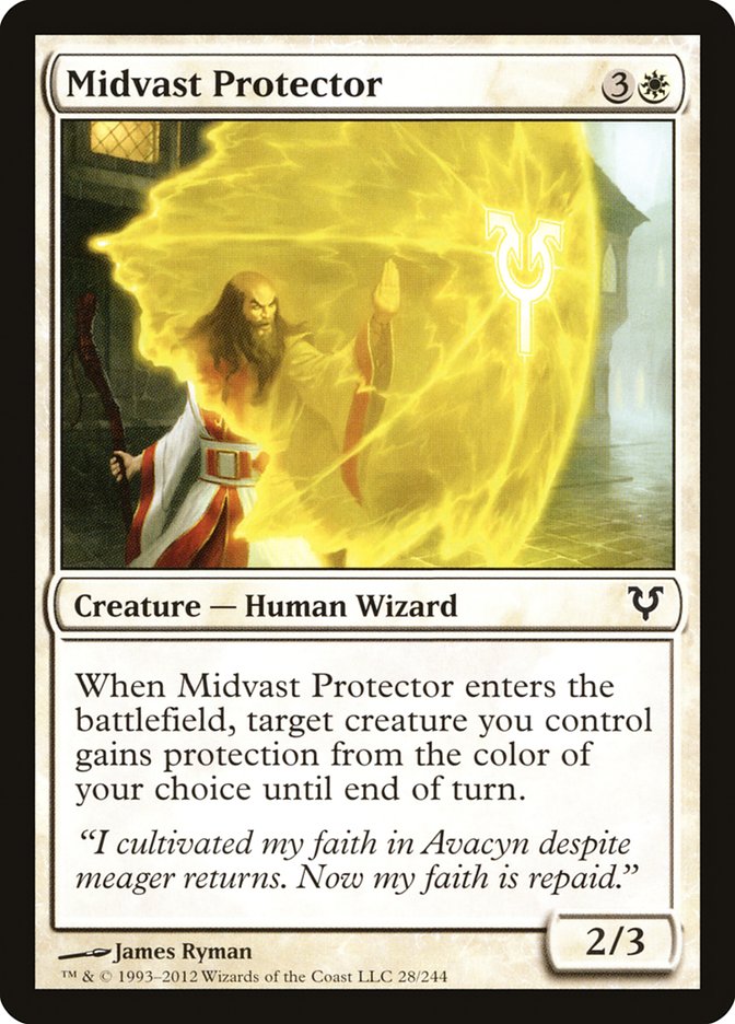 Midvast Protector [Avacyn Restored] | Card Citadel