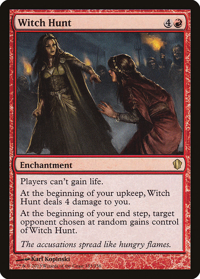 Witch Hunt [Commander 2013] | Card Citadel