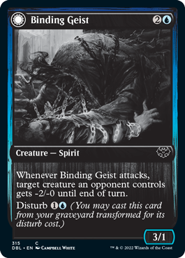 Binding Geist // Spectral Binding [Innistrad: Double Feature] | Card Citadel