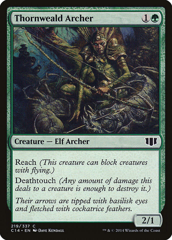 Thornweald Archer [Commander 2014] | Card Citadel