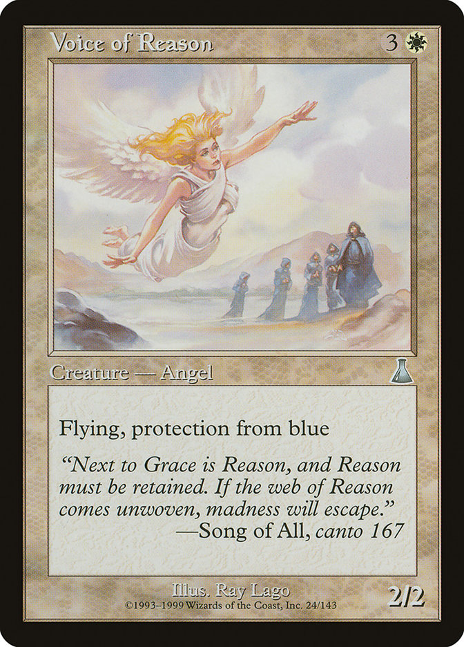 Voice of Reason [Urza's Destiny] | Card Citadel