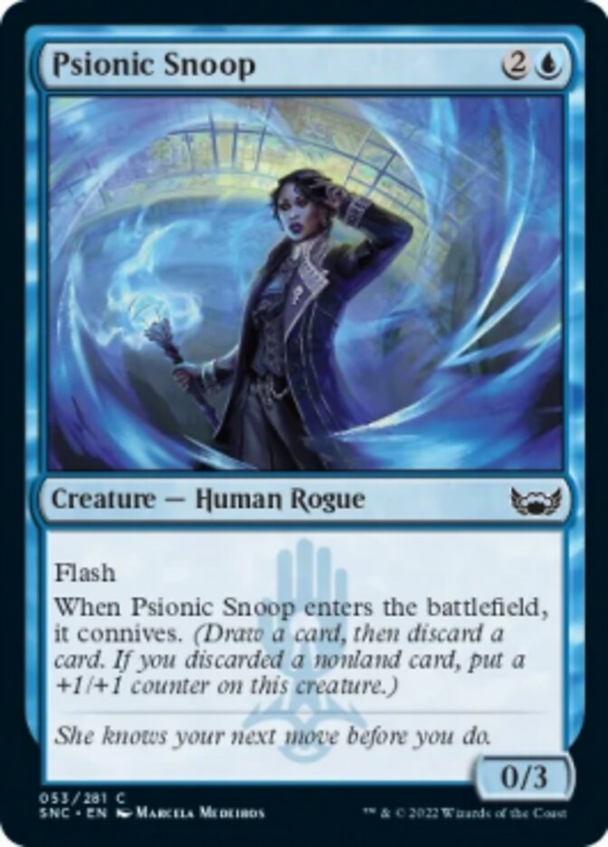 Psionic Snoop [Streets of New Capenna] | Card Citadel