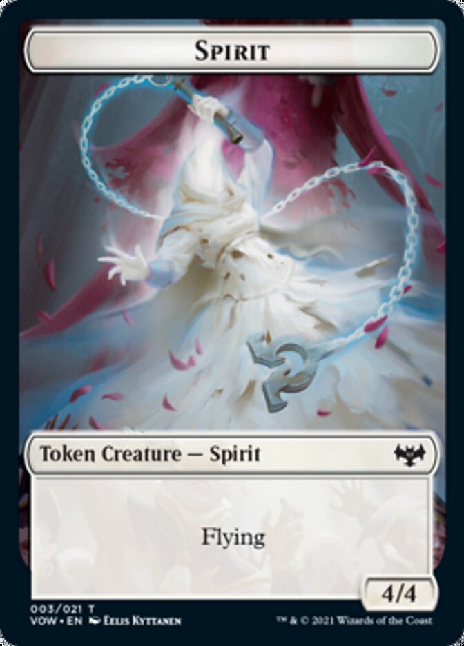 Spirit Token (003) [Innistrad: Crimson Vow Tokens] | Card Citadel