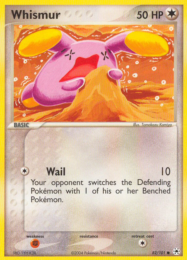 Whismur (82/101) [EX: Hidden Legends] | Card Citadel