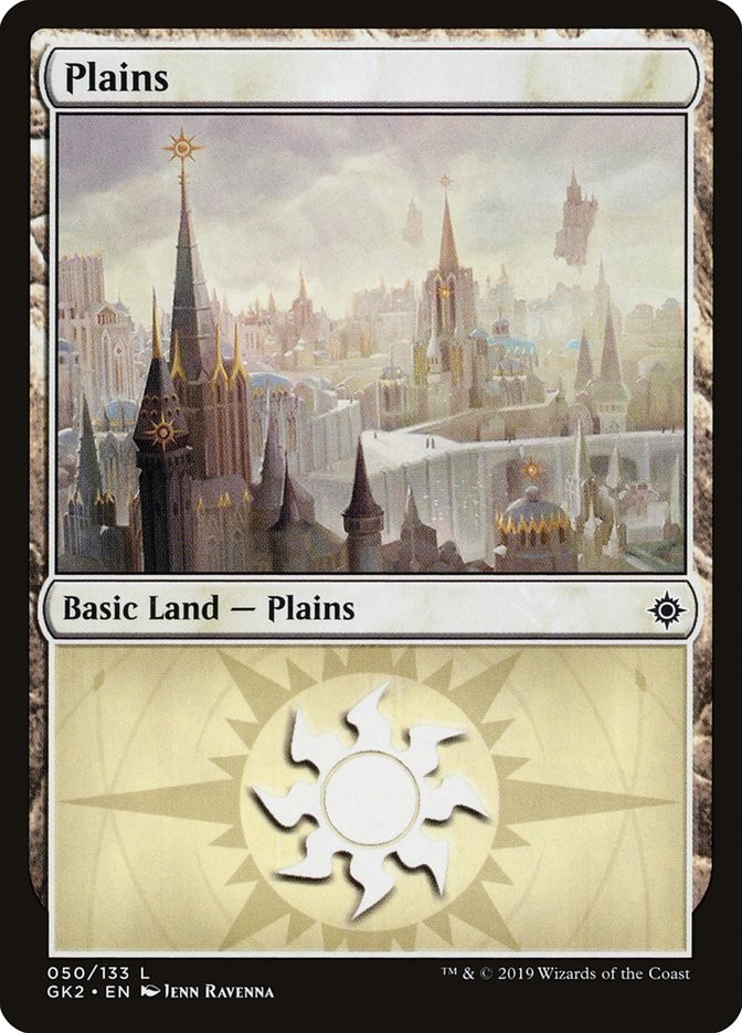 Plains (50) [Ravnica Allegiance Guild Kit] | Card Citadel