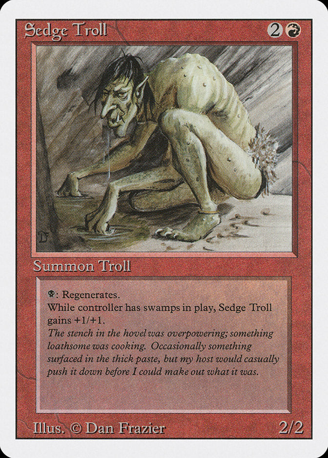 Sedge Troll [Revised Edition] | Card Citadel