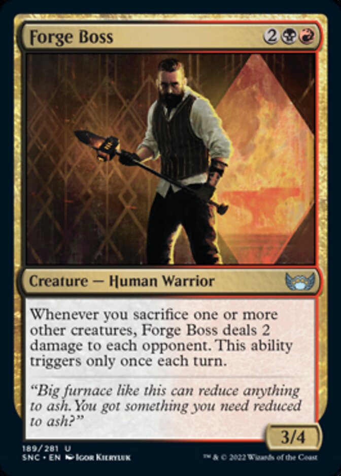 Forge Boss [Streets of New Capenna] | Card Citadel