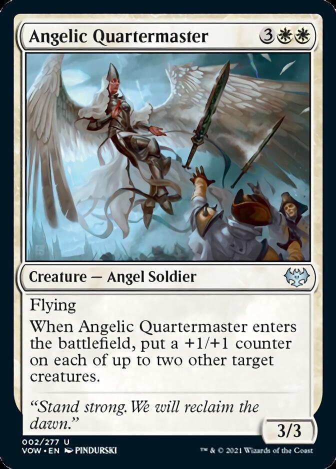 Angelic Quartermaster [Innistrad: Crimson Vow] | Card Citadel