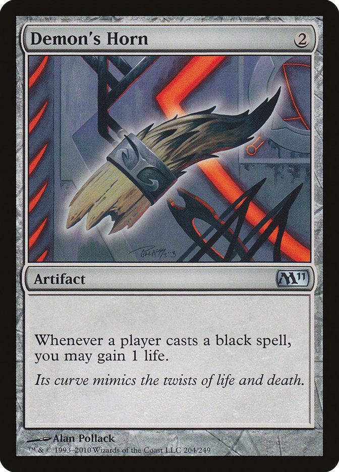 Demon's Horn [Magic 2011] | Card Citadel