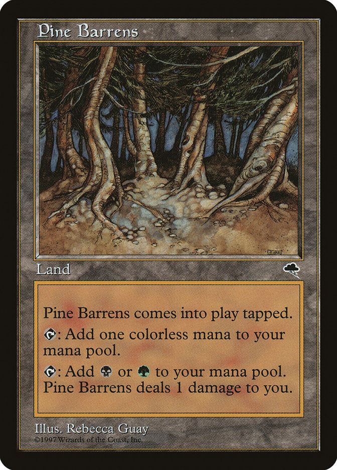 Pine Barrens [Tempest] | Card Citadel