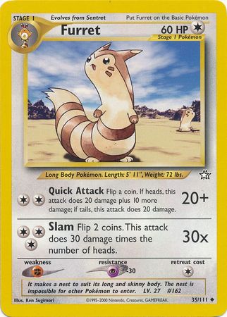 Furret (35/111) [Neo Genesis Unlimited] | Card Citadel