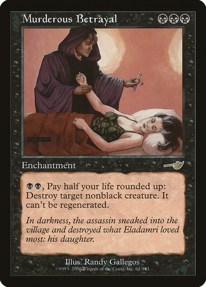Murderous Betrayal [Nemesis] | Card Citadel