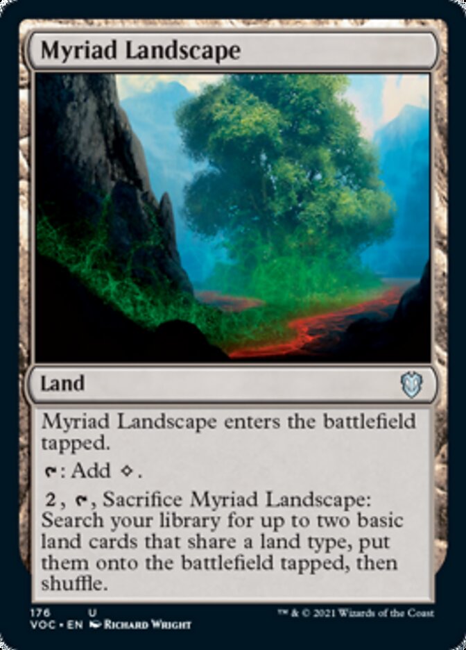 Myriad Landscape [Innistrad: Crimson Vow Commander] | Card Citadel