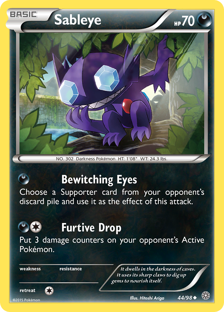 Sableye (44/98) [XY: Ancient Origins] | Card Citadel