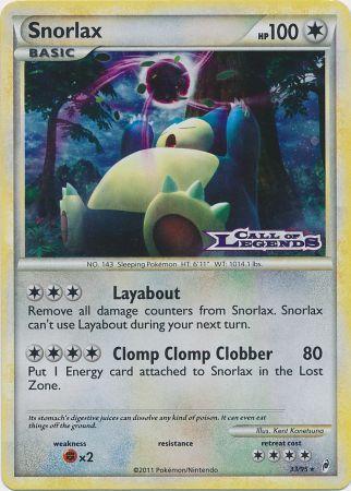 Snorlax (33/95) (Prerelease Promo) [Nintendo: Black Star Promos] | Card Citadel