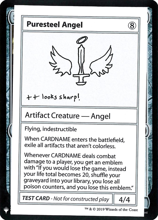 Puresteel Angel [Mystery Booster Playtest Cards] | Card Citadel