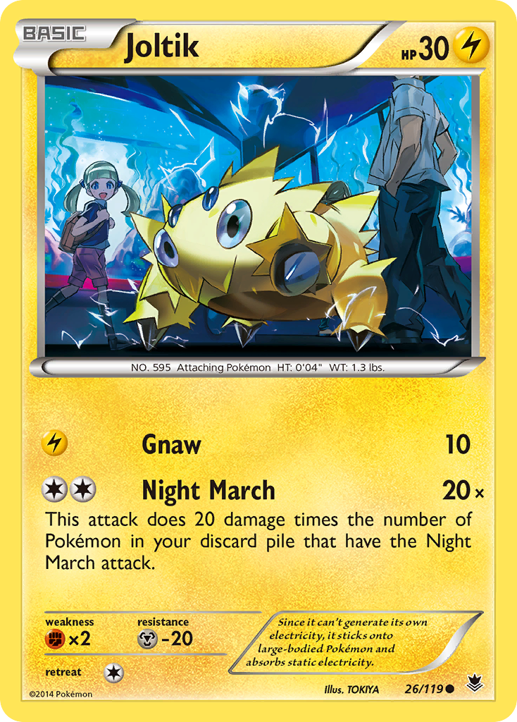 Joltik (26/119) [XY: Phantom Forces] | Card Citadel