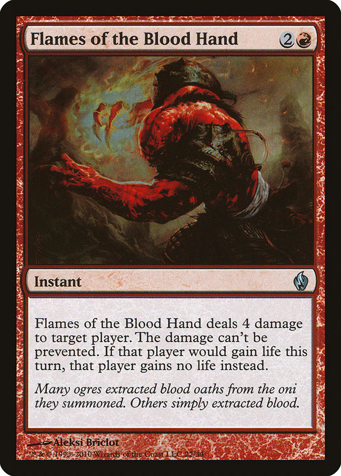 Flames of the Blood Hand [Premium Deck Series: Fire and Lightning] | Card Citadel