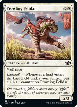 Prowling Felidar [Jumpstart 2022] | Card Citadel