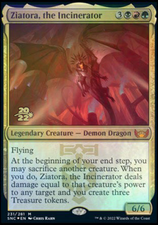 Ziatora, the Incinerator [Streets of New Capenna Prerelease Promos] | Card Citadel