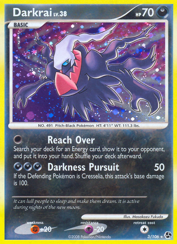 Darkrai (3/106) [Diamond & Pearl: Great Encounters] | Card Citadel