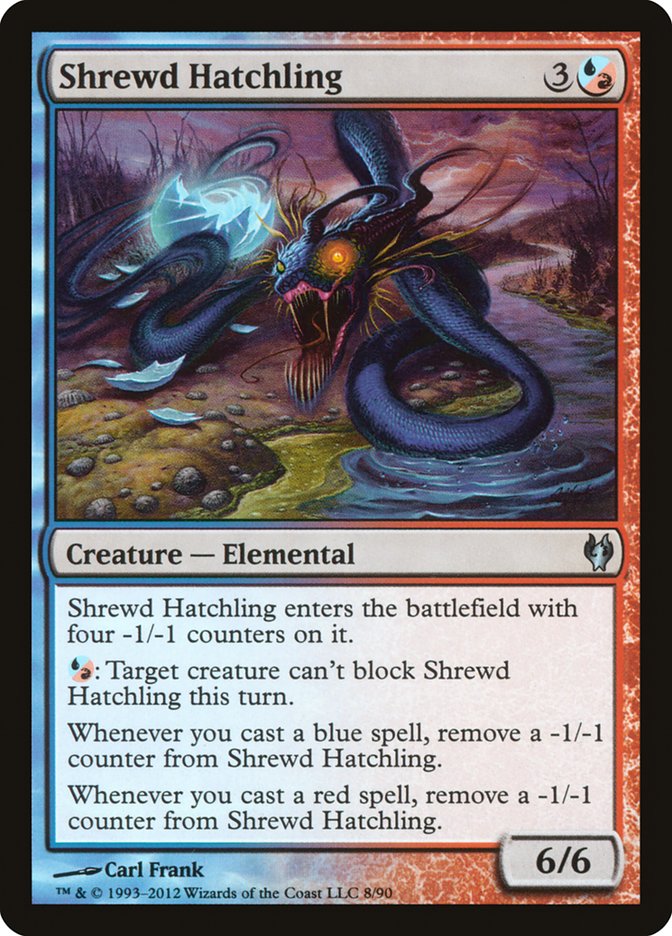 Shrewd Hatchling [Duel Decks: Izzet vs. Golgari] | Card Citadel