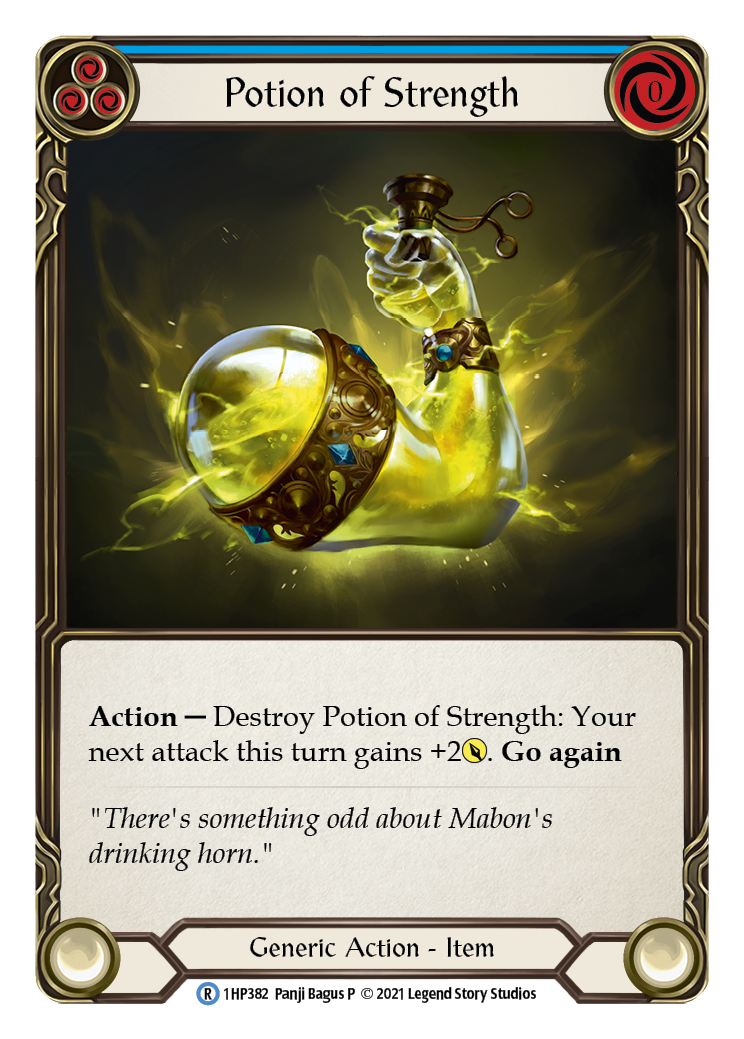Potion of Strength [1HP382] | Card Citadel