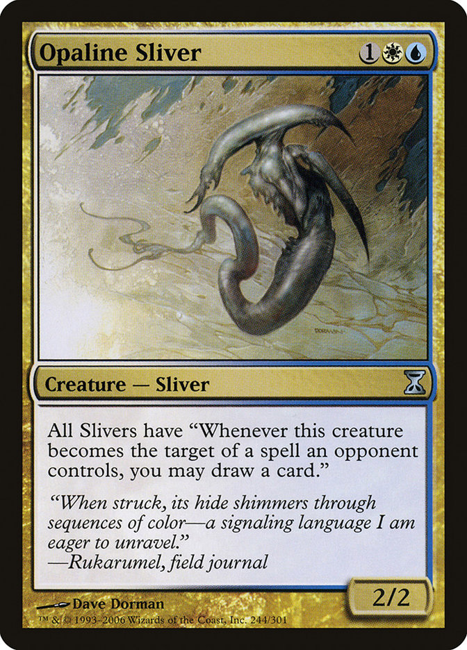 Opaline Sliver [Time Spiral] | Card Citadel