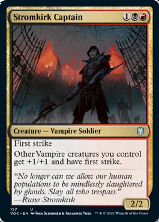 Stromkirk Captain [Innistrad: Crimson Vow Commander] | Card Citadel