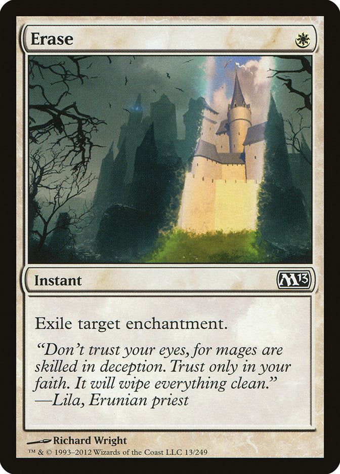 Erase [Magic 2013] | Card Citadel