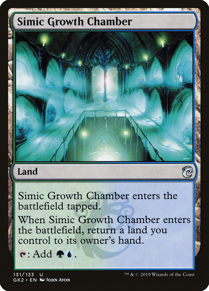 Simic Growth Chamber [Ravnica Allegiance Guild Kit] | Card Citadel