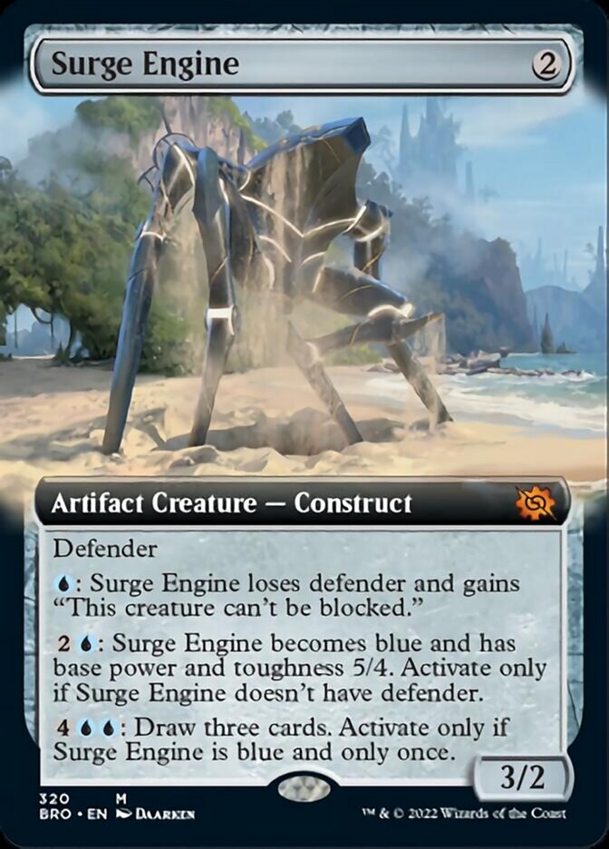 Surge Engine (Extended Art) [The Brothers' War] | Card Citadel