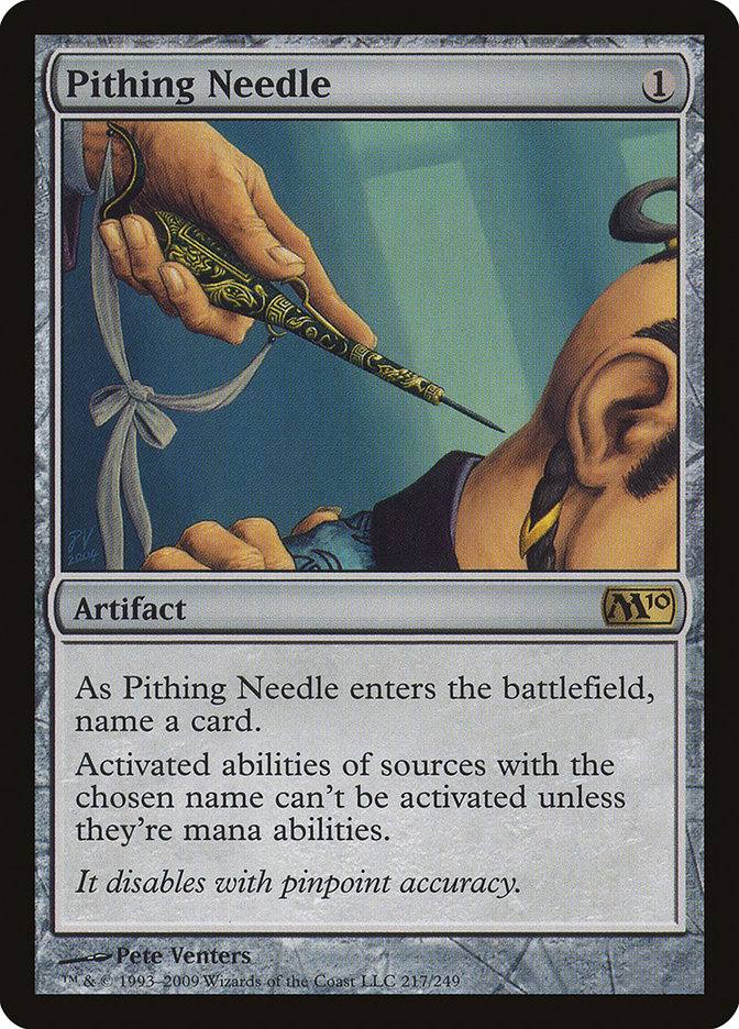 Pithing Needle [Magic 2010] | Card Citadel