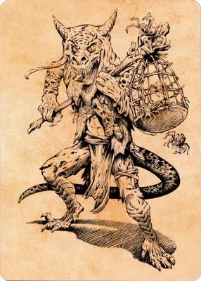 Taunting Kobold Art Card [Commander Legends: Battle for Baldur's Gate Art Series] | Card Citadel