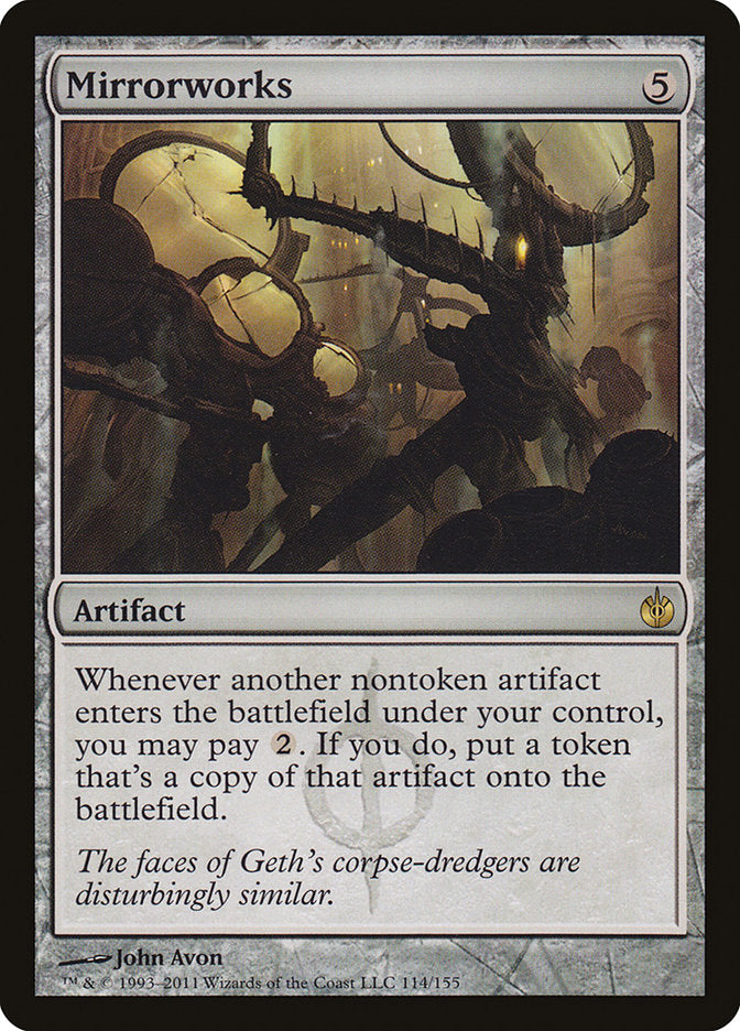 Mirrorworks [Mirrodin Besieged] | Card Citadel