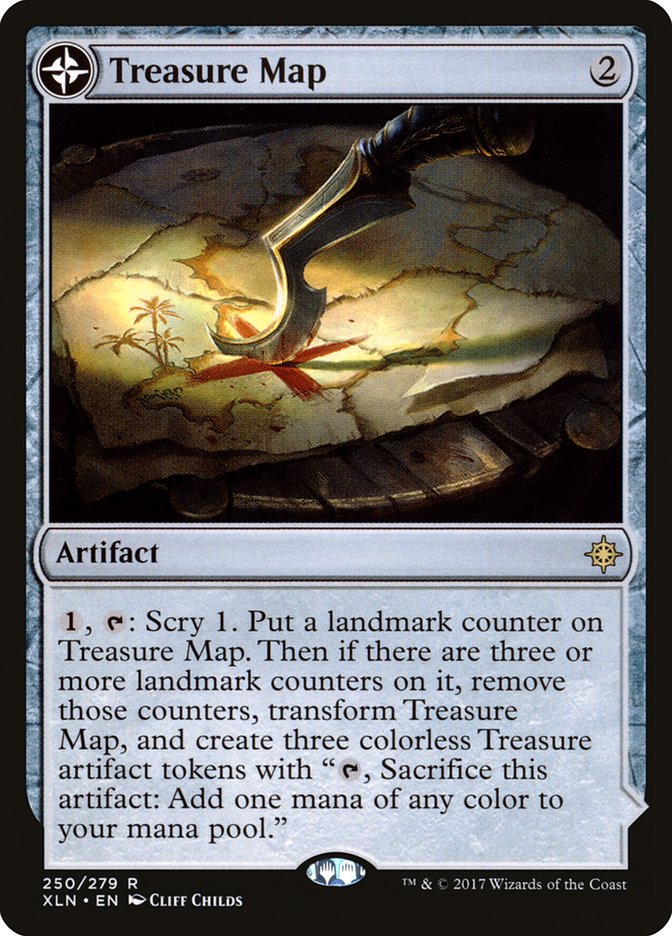 Treasure Map // Treasure Cove [Ixalan] | Card Citadel